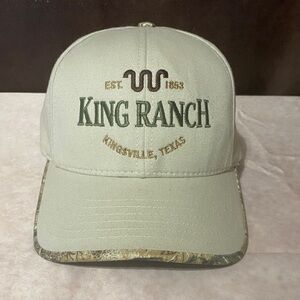 King Ranch Cap with Camouflage Trim